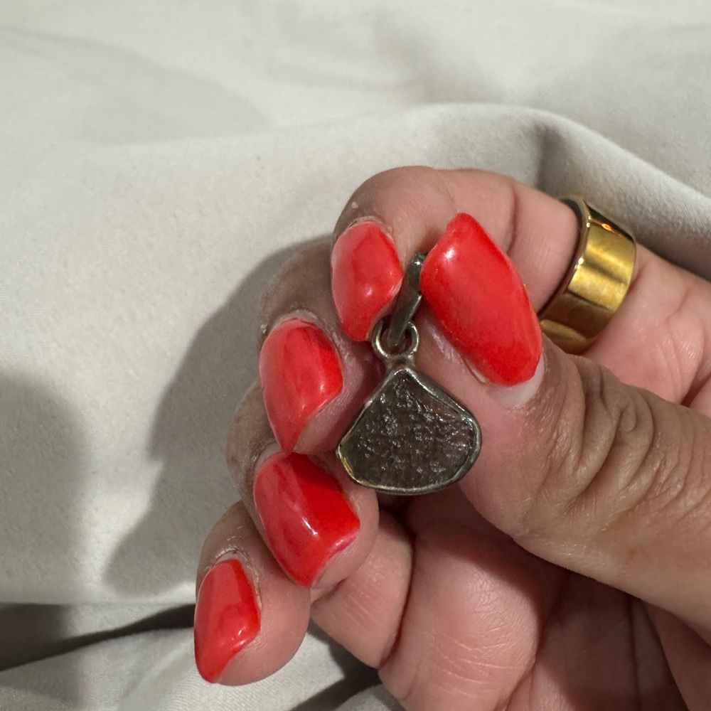 Moldavite pendant